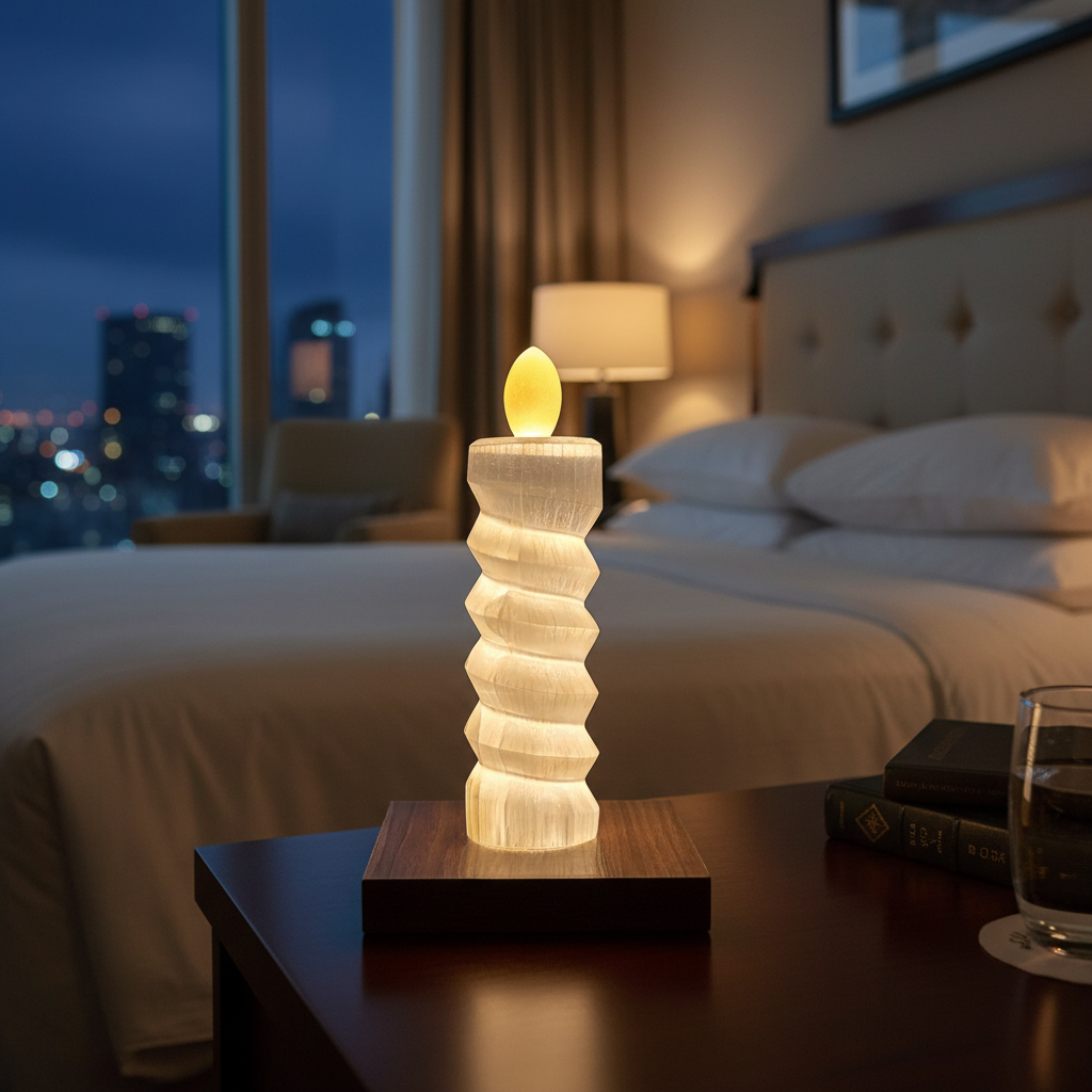 السيلينيت في غرفة فندق