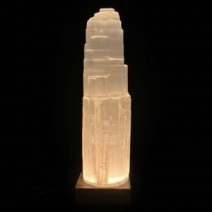 lampe tour selenite